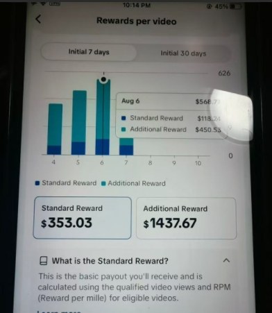 Tiktok中视频全新玩法,快速起号,快速出结果,百万播放一千八百刀