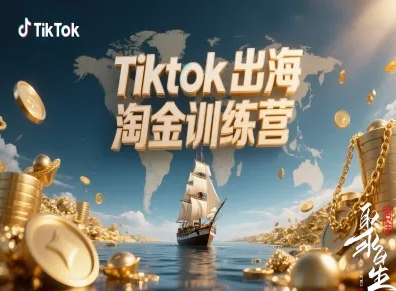 Tiktok出海淘金训练营，跨境电商TK实战变现-168网创