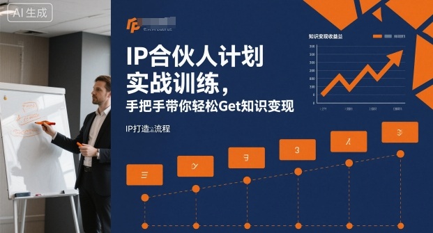 IP合伙人计划实战训练，手把手带你轻松Get知识变现-168网创