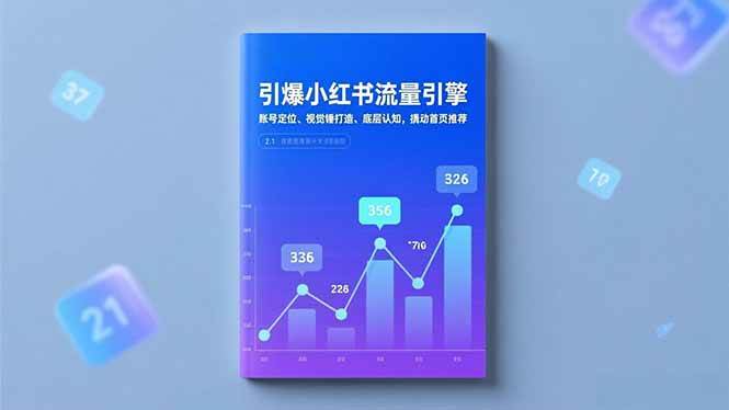 （16744期）引爆小红书流量引擎，账号定位、视觉锤打造、底层认知，撬动首页推荐-168网创