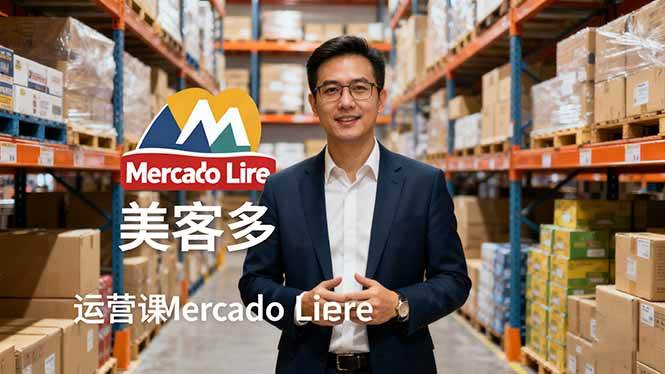 (16292期)2025美客多Mercado Libre运营课:账号注册/产品上传/促销活动/自发货模式-168网创