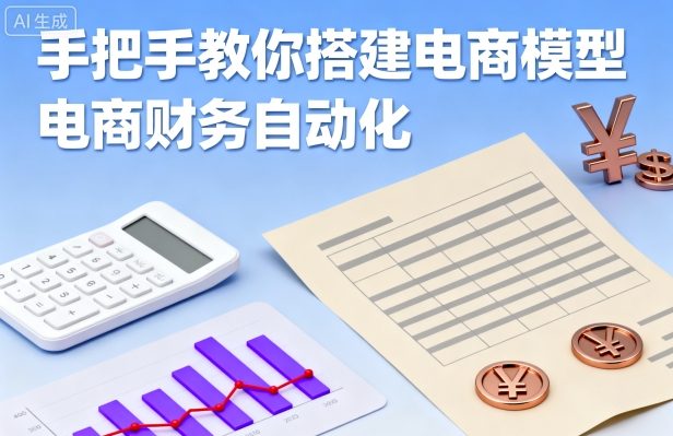 手把手教你搭建电商模型-电商财务自动化-168网创