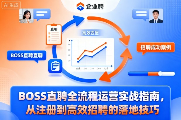 BOSS直聘全流程运营实战指南,从注册到高效招聘的落地技巧-168网创