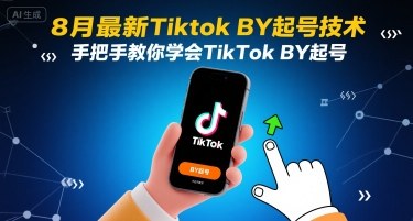 8月最新Tiktok搬运起号技术,手把手教你学会TikTok搬运起号-168网创