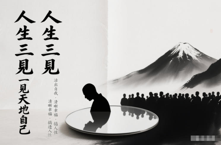 人生三见一见天地见众生见自己,活出自我拥有清晰幸福人生,搞透人性-168网创
