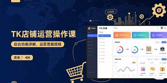 (15871期)TK店铺运营实操课:后台功能详解,商品上架流程,运营思路拆解-168网创