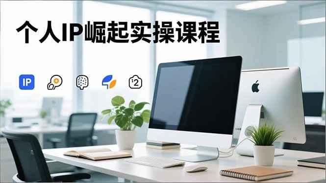 (16616期)个人IP崛起实操课程,IP思维塑造+赛道精准调研+账号高变现搭建+内容创作-168网创