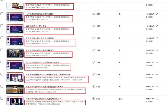 2025油管引流术,分享我是如何通过油管做引流的