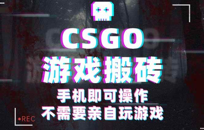 (16090期)CSGO游戏挂机捡漏,单日扫货500+,年底小高峰上车可吃肉,手机即可操作…-168网创